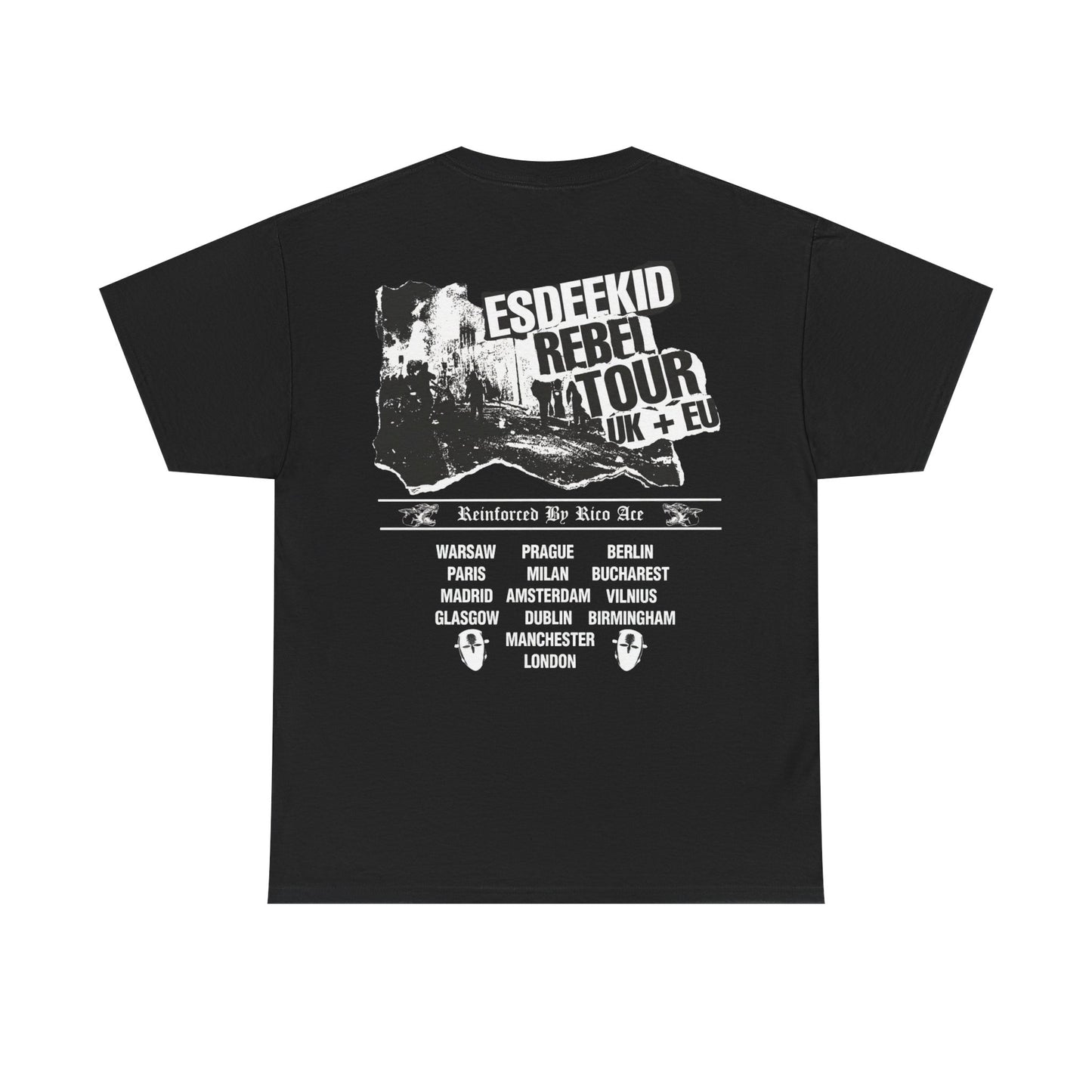 Esdeekid Merch – UK + EU Rebel Tour T-Shirt