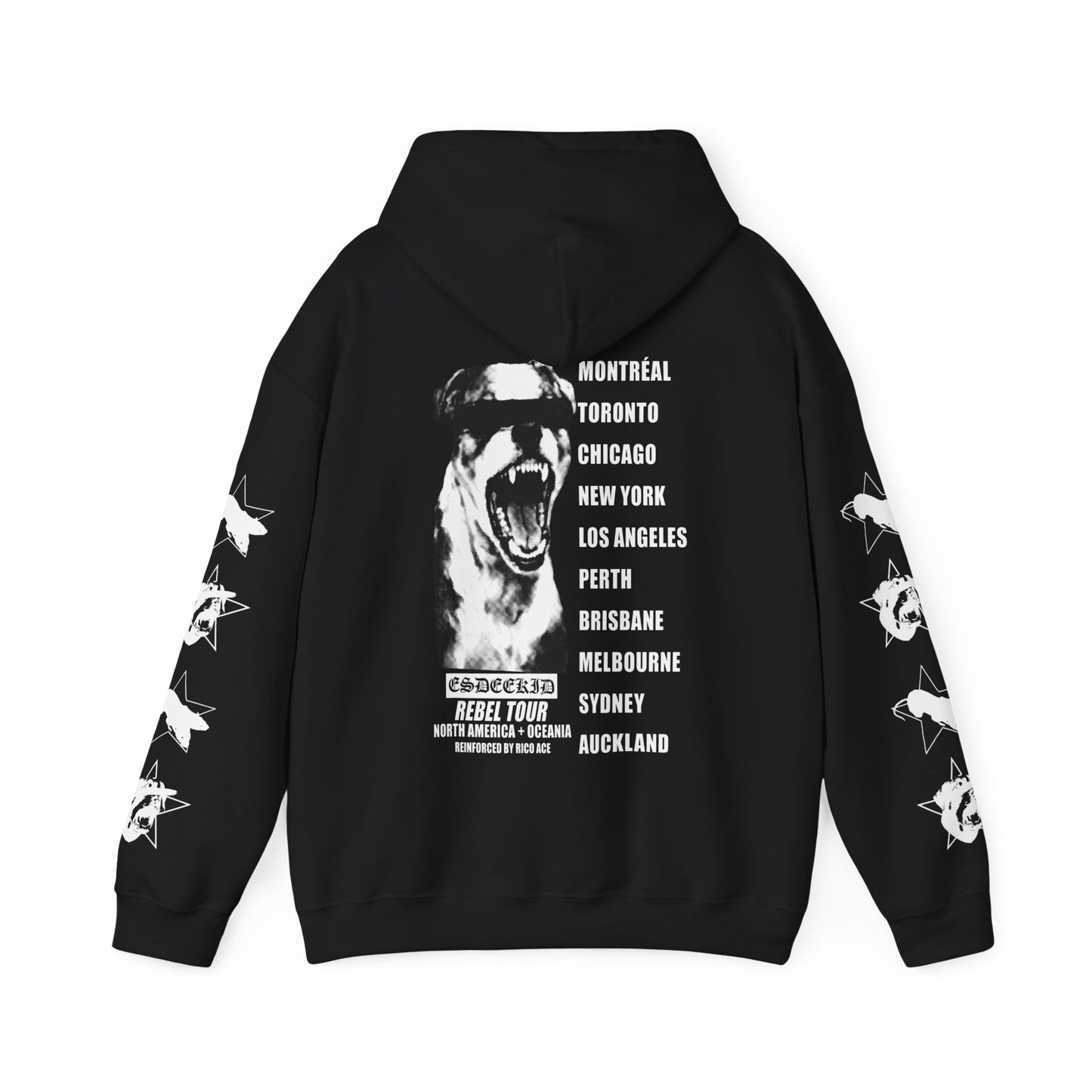 Esdeekid Merch - North America and Oceania Tour Hoodie