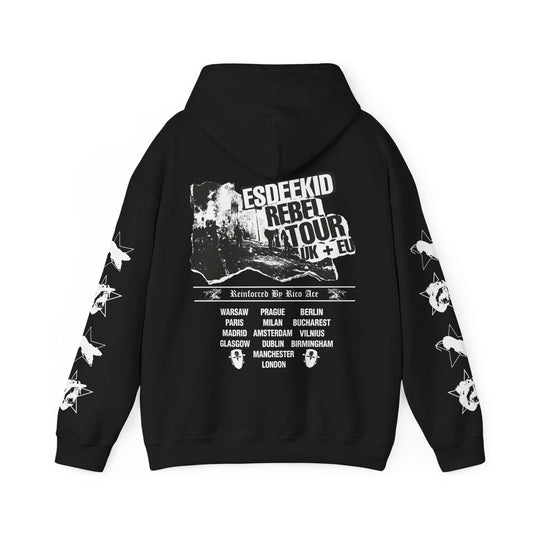 Esdeekid Merch - Rat Face EU and UK Tour Hoodie
